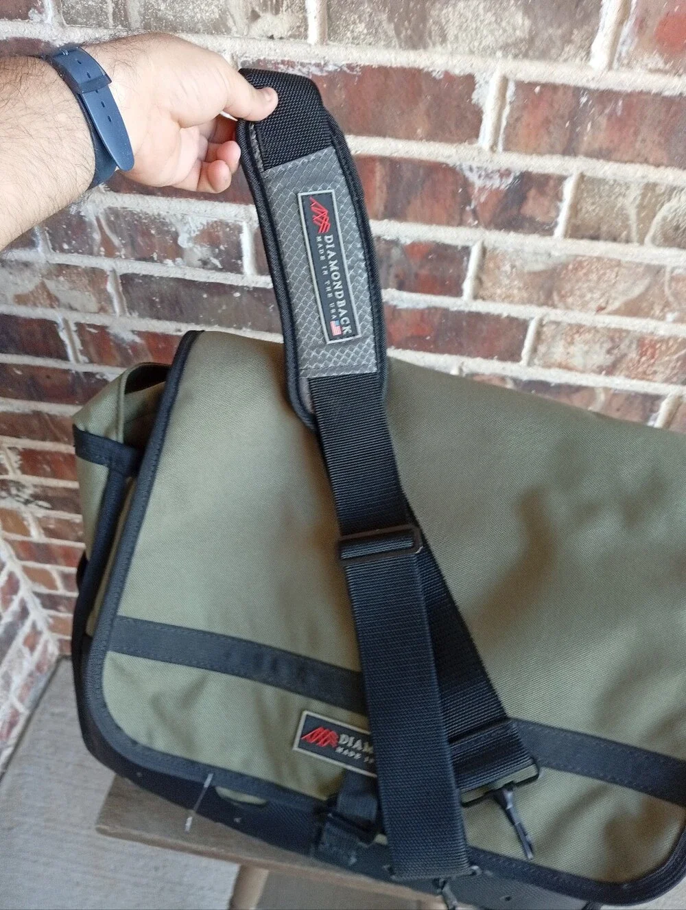 Diamondback  Olive Green and Black Tool  Bag for Men